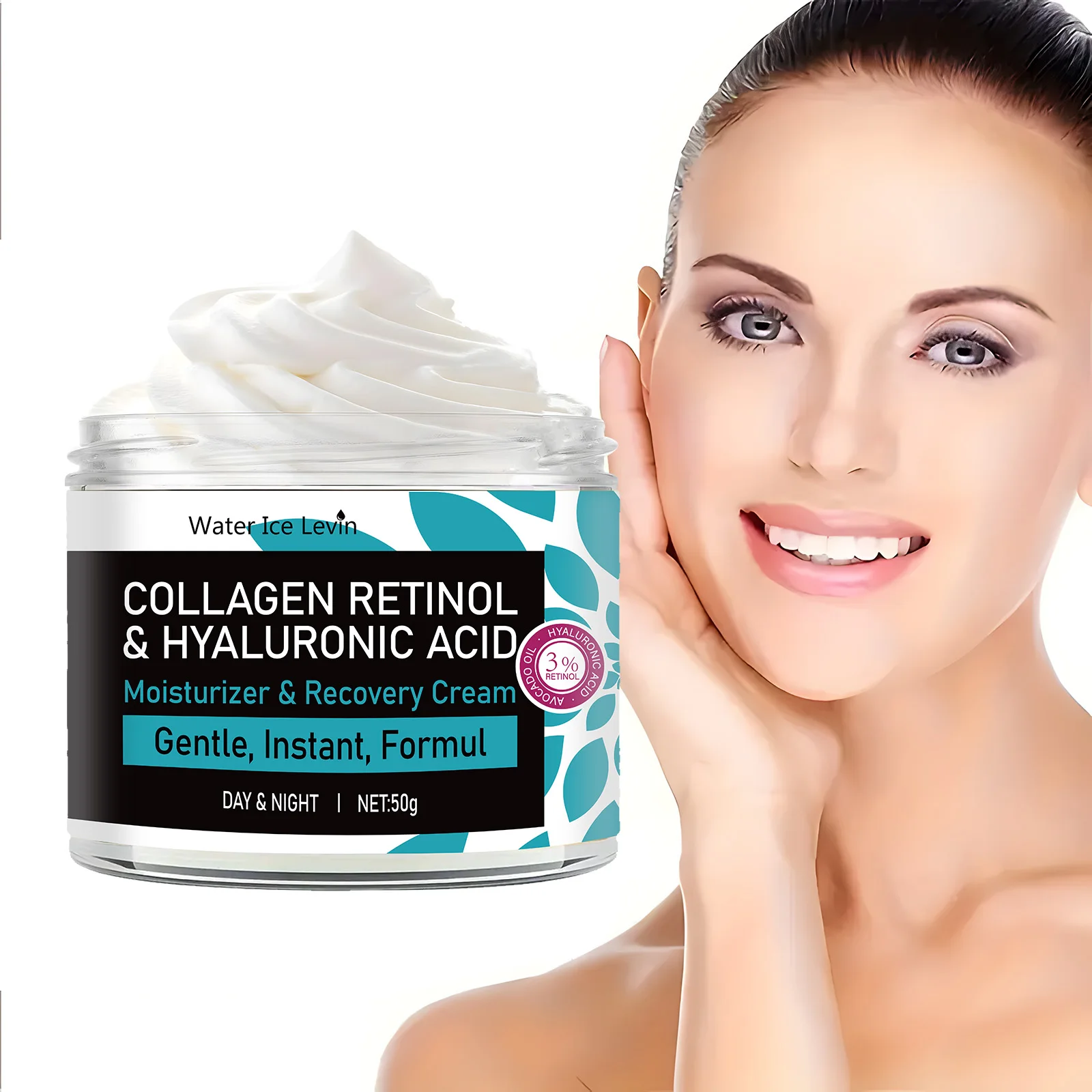 Collagen Retinol Facial Care Moisturizing Cream deeply nourishes Suitable for dry and rough skin, Aging Face Cream Moisturizing