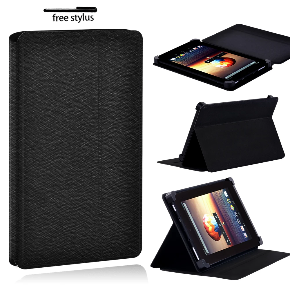 Tablet Case for HP Slate 7/Stream 7/Slate 10 HD Scratch Resistant Dust-proof Foldable Protective Universal Tablet Cover