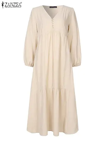 8 best sales सूती पोशाक महिलाओं - №4