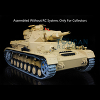 Gifts Heng Long 1/16 Model 3858 German IV F Static Tank Metal W/O Battery RC System Toucan Toys Model TH08752