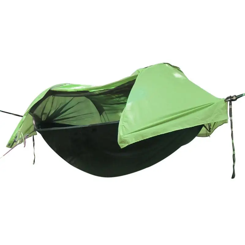 

Hammock Tent Waterproof Backpacking Hammock 2 Person Backyard Hammock With Net 260x140cm Nylon Rocking Chair Camping Hammock