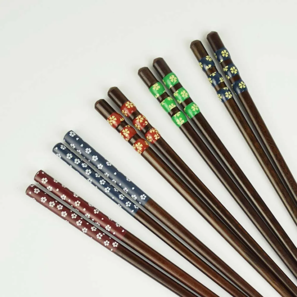 Durable Healthy Handmade Tableware Japanese Chopsticks Wood Chopsticks Sushi Chopsticks Dinnerware Kitchen Tools