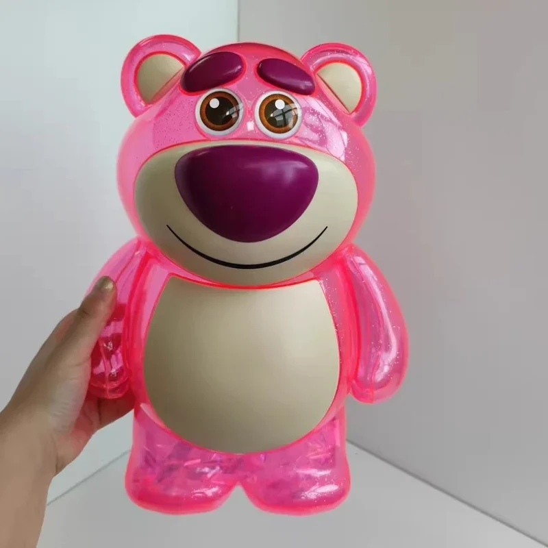 30cm Disney Toy Story Series Lotso Piggy Bank Desktop Model Ornaments Plastic Movie Animation Peripherals Children Birthday Gift