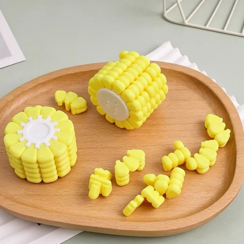 New 3D Printed Simulation Corn Puzzle Ornament Decompression Puzzle gifts Corn 3D Puzzle Puzzle Party Gift For Friends