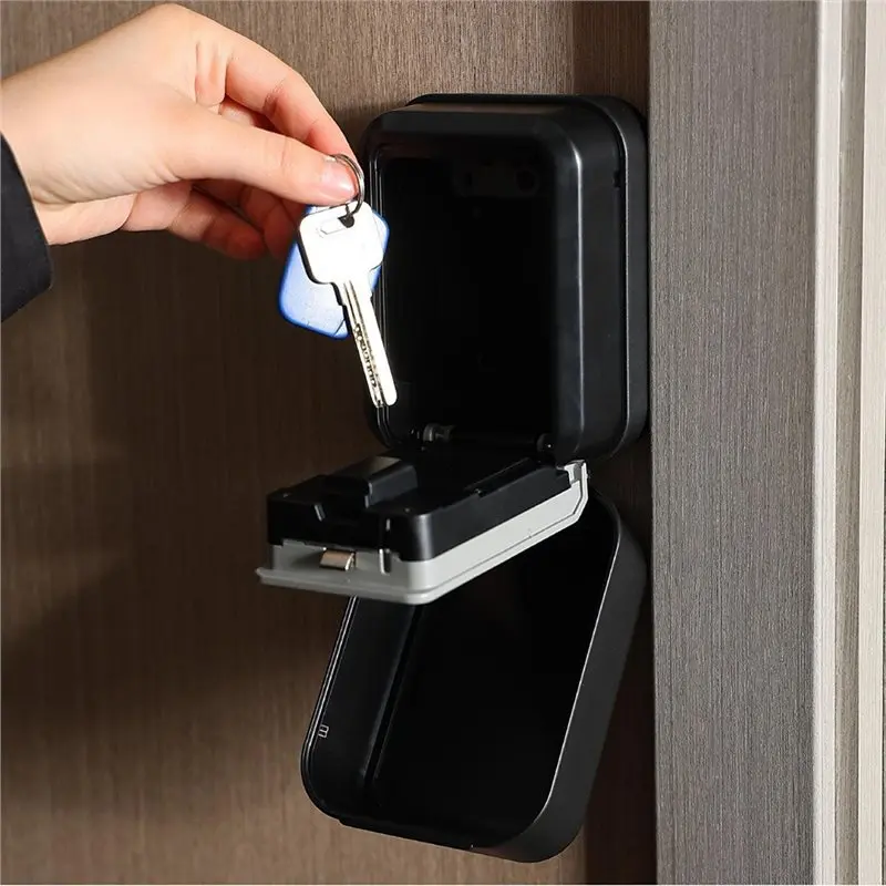 Consegna in 24 ore Impermeabile Smart Bluetooth Password Key Box Cassetta di sicurezza elettronica Telecomando in famiglia