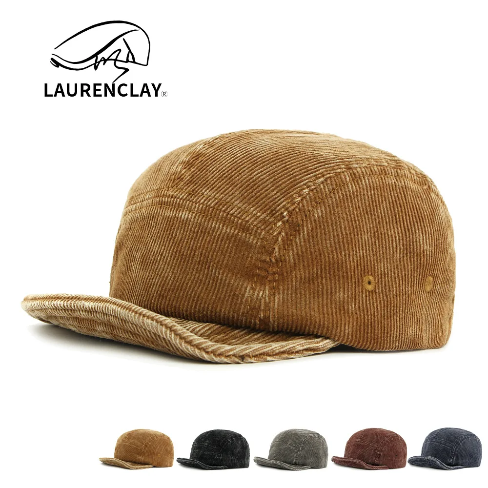 

Women's Soft-top Baseball Cap European And American Street Style Corduroy Retro Short Brim Peaked Cap Men's Trendy