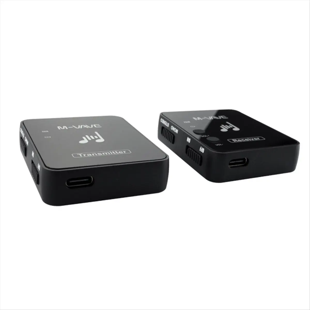A61P M-VAVE 2.4G Wireless Earphone Monitor Rechargeable Guitar Beltpack Receiver