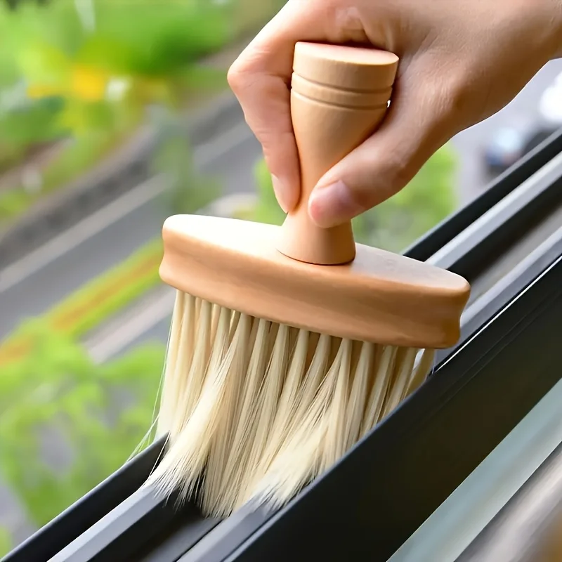 Multi Functional 6.18-Inch Groove Cleaning Brush - Suitable for Windows, Desks, and Kitchens