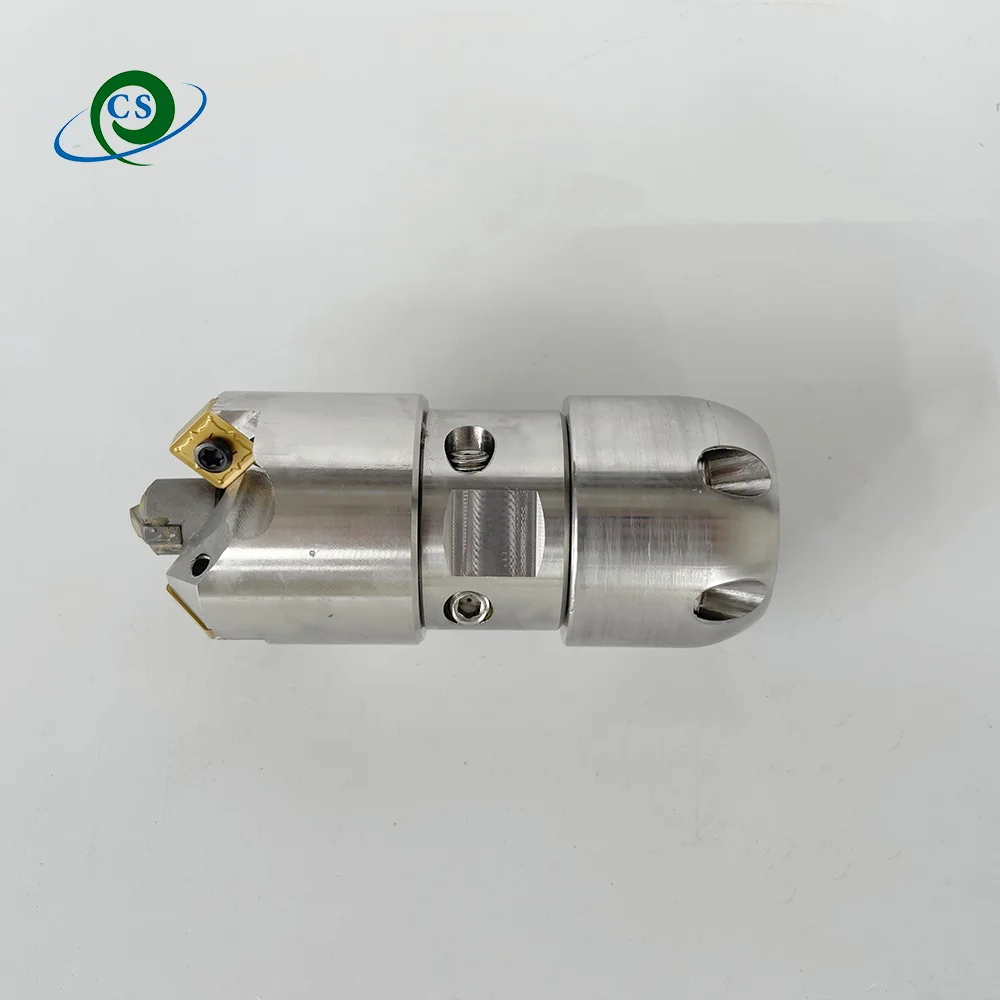 Sewer Rotating Cleaning Nozzle Root Cutter Nozzle ZG1 Ceramic Inserts Sharp Edge Nozzle with CNC Durable Blade