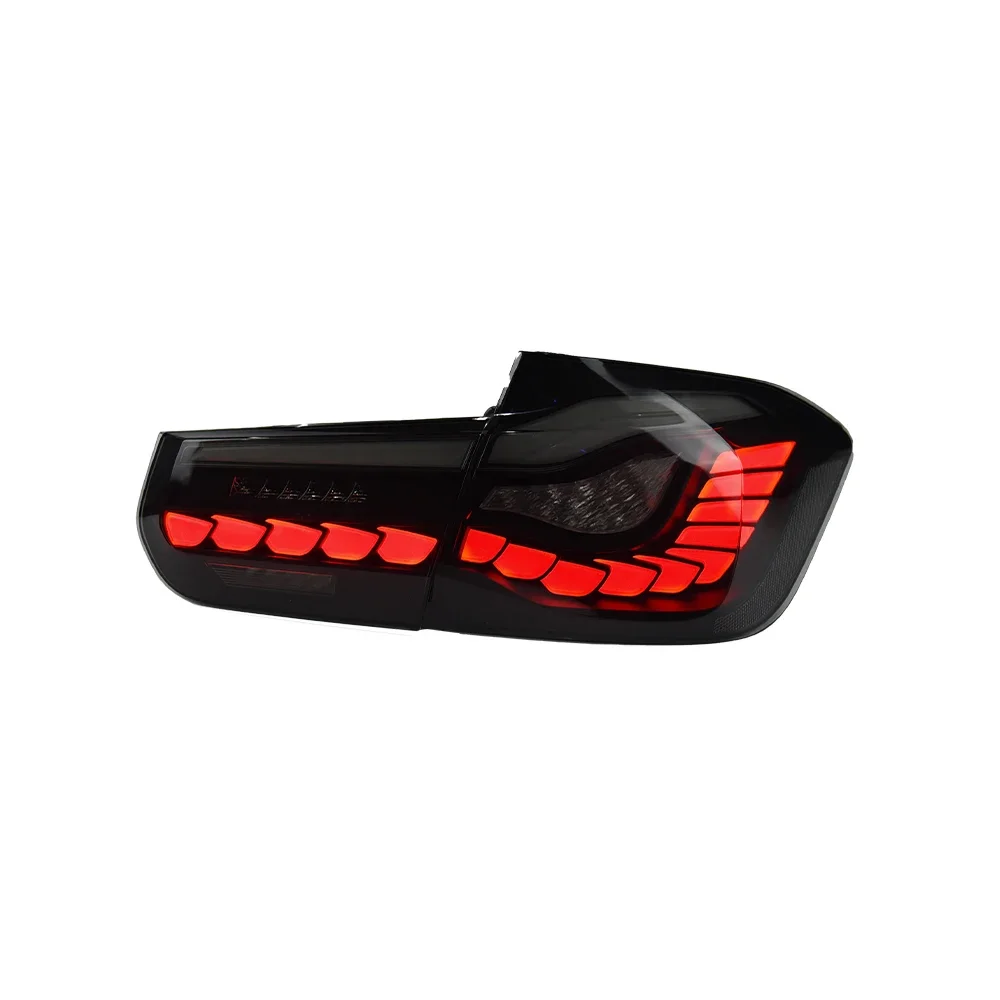 

For BMW 3 Series F30 316i 318i 320i 325i 330i 2013-2019 LED Car Taillights Assembly Upgrade Dragon Scale Taillight Accessories