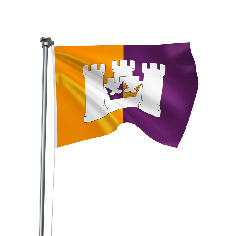 Gaslight Gatekeep Girlboss 5' x 3' Aberdeenshire Scotland Flag Banner Polyester with Brass Grommets 150cm x 90cm