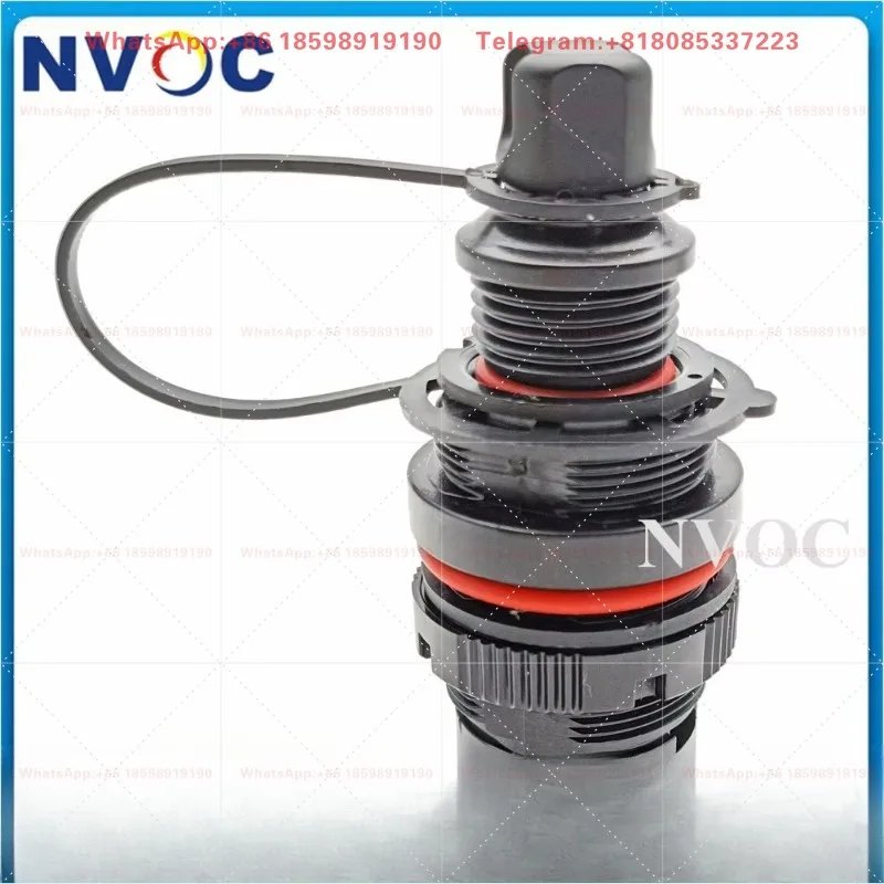 IP67 Waterproof Fiber Optic Adapter Corning Telecom SCAPC Similar to OptiTap MINI SCUPC Fiber Adaptor