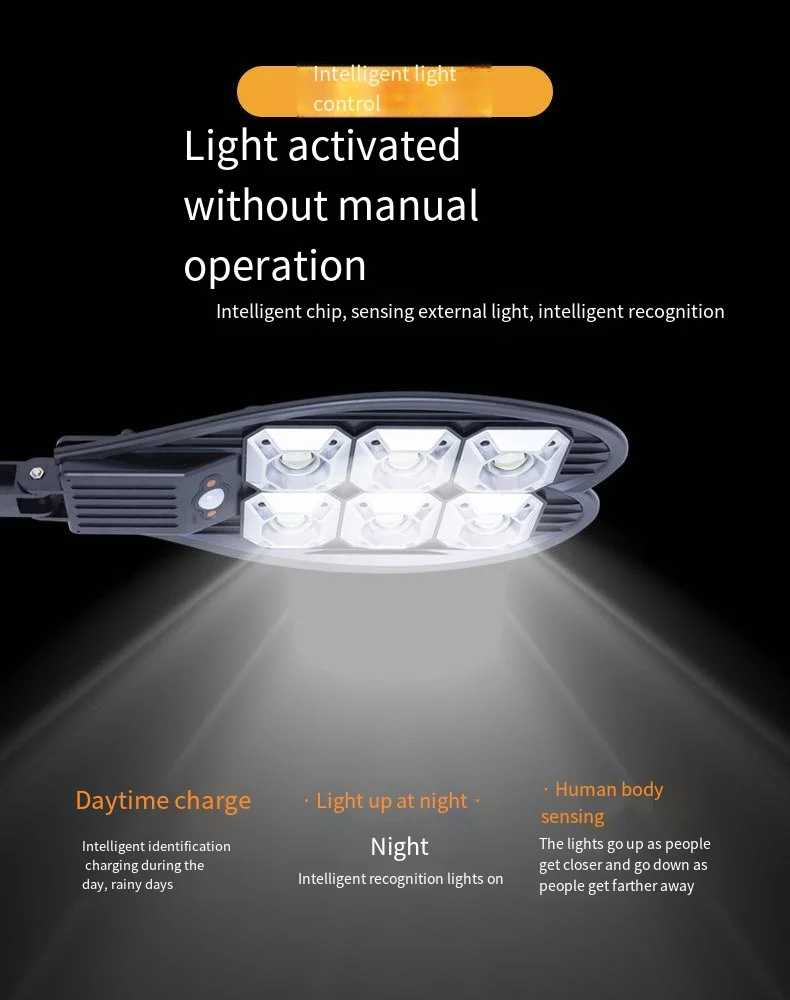 Newest Solar Lights Outdoor Powerful Solar Light Of Motion Sensor Solar Lamps Waterproof Garden Light Street Yard Light