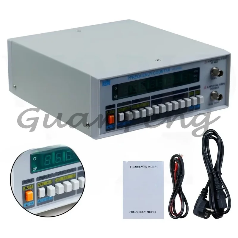 High-precision high-resolution frequency counter TFC-2700L, multi-function 8LED display frequency meter