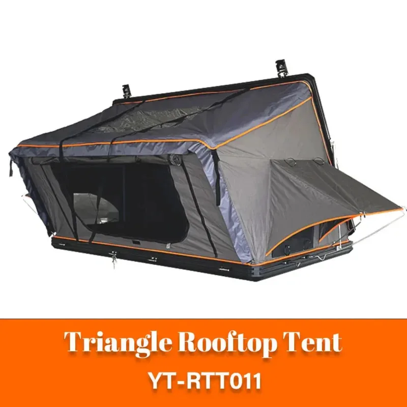 

Factory Price Ultra-Thin Light Weight Rooftop Tent Aluminum Camping Hard Shell Roof Top Tent for Car