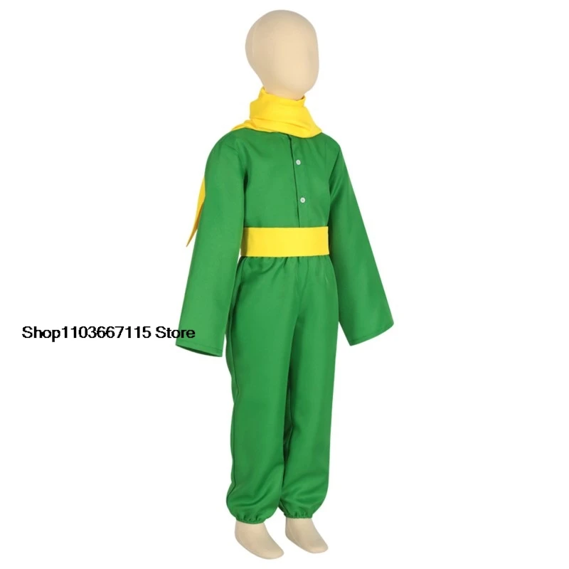 Perruque de Costume de Cosplay du Petit Prince pour Adulte et Enfant, Tenue de Carnaval d'Halloween, Cadeau d'Anniversaire, Nouvelle Collection