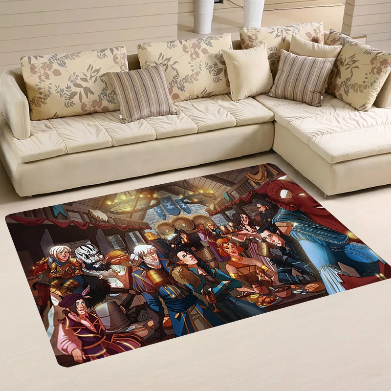 

Game Carpet D-Dungeons D-Dragons Room Rugs Entrance of House Door Mat Home Carpets Balcony Kitchen Rug Foot Doormat Mats Bath