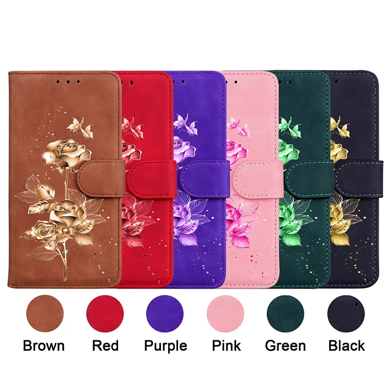 Magnetyczne skórzane etui z klapką dla Samsung Galaxy S25 Edge S23 S24 S25 PLUS S23 S24 FE S21 s22 S23 s24 S25 Ultra Wallet Stand Cover