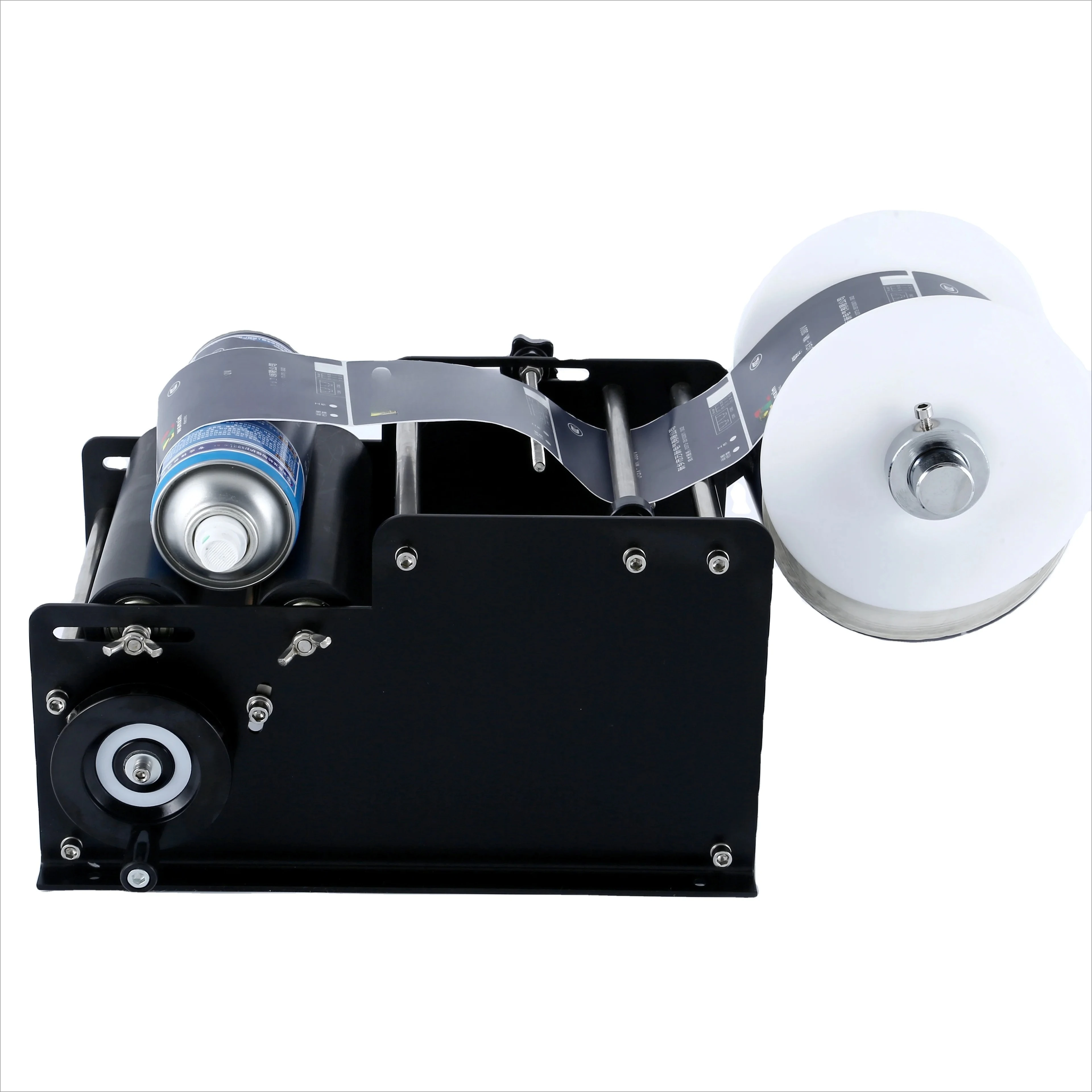 30 Model Manual Round Bottle Labeling Machine Mineral Water Plastic Bottle Sticker Label Packing Machine