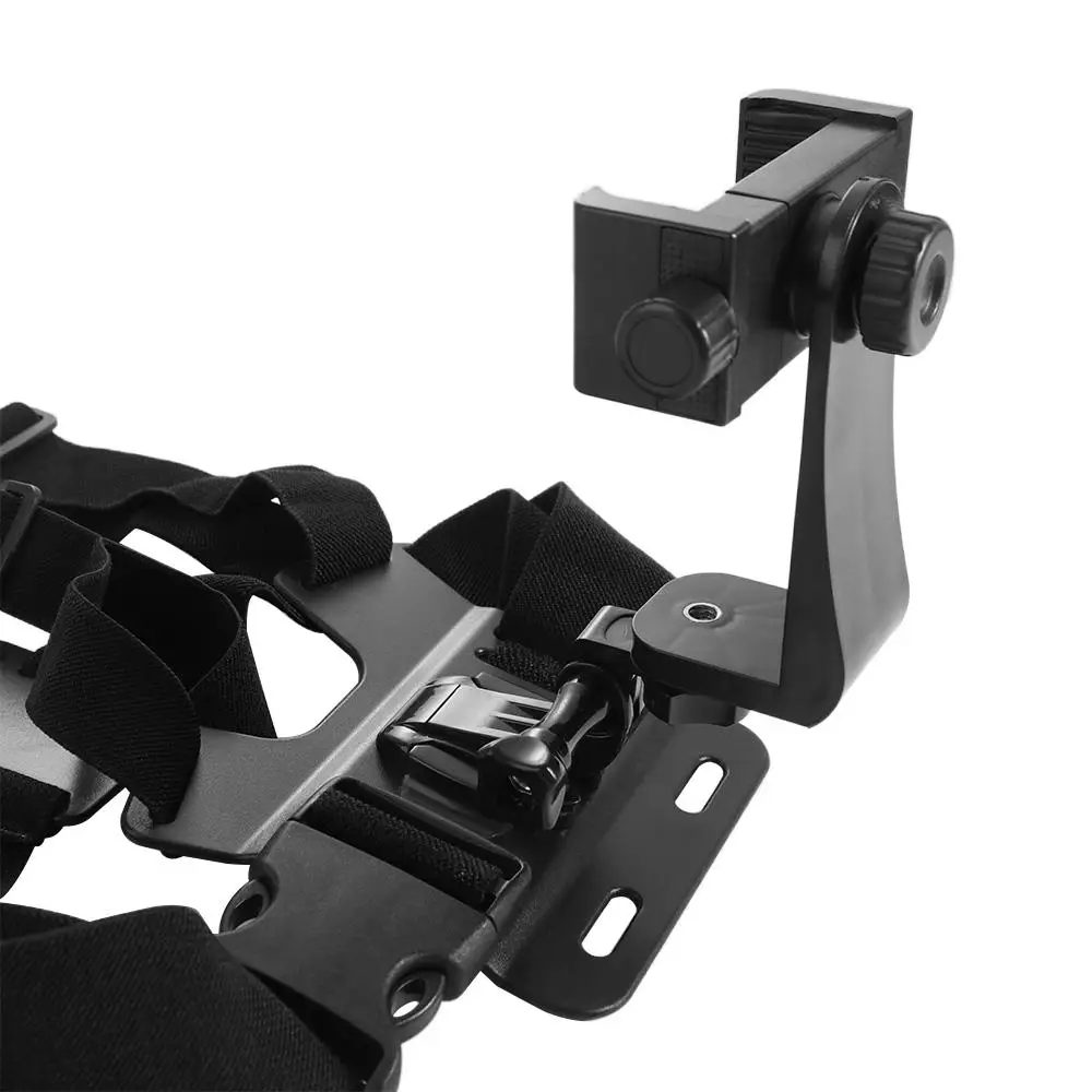 

Регулируемый держатель нагрудного ремня для телефона, освобождение руки, сильная стабильность, нагрудный ремень, фиксирующий кронштейн, вращающийся, противоскользящий