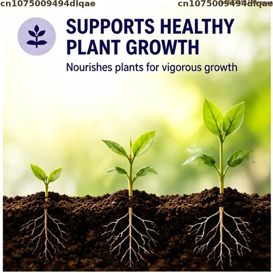 Water Soluble Plant Nutrient Powder For Ornamental Flowers & Potted Plants Root Drench Foliar Spray Irrigation Use