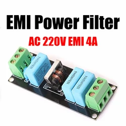 AC 220V EMI 4A Power Filter Board Socket Kits F/ Pre-Amp POWER Amplifier DAC Headphone