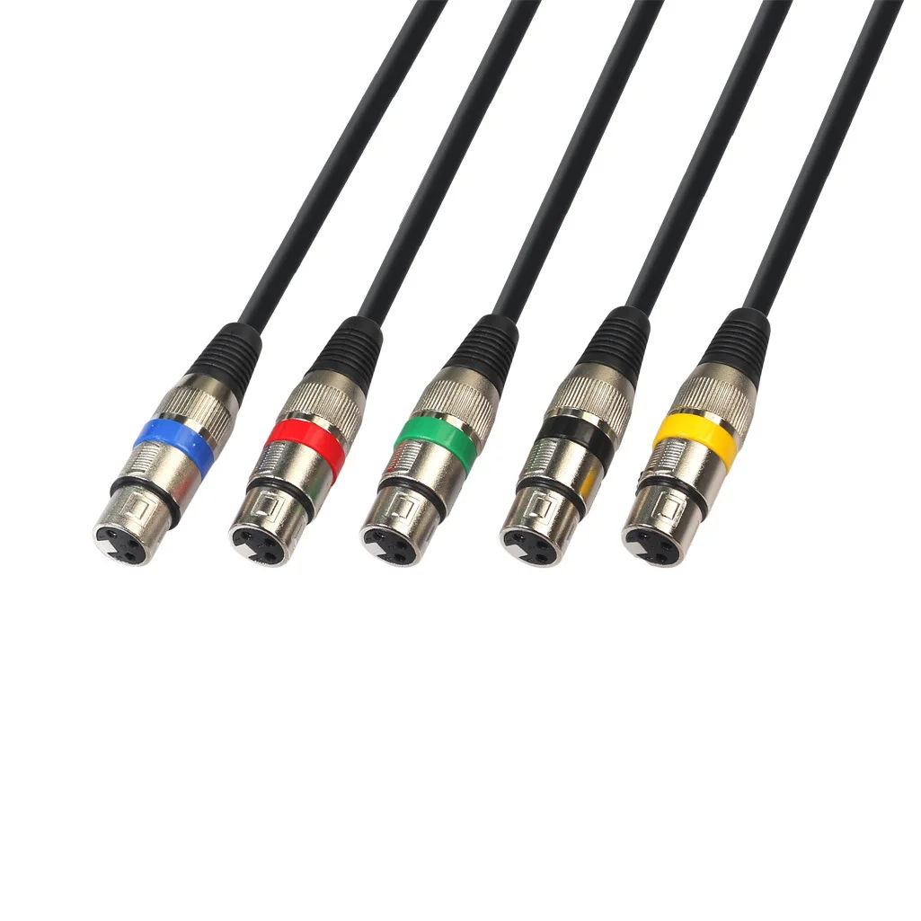 3 Pin XLR Cable Male to Female Canon Plug Audio Cable Shielded for Mixer Microphone Amplifier 0.3m-30m