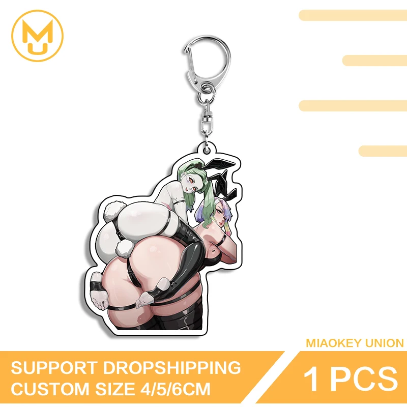 لافتة للنظر لوسينا كوشينادا الحمار مزدوجة الوجهين سلسلة مفاتيح رائجة البيع قلادة مغر الدعائم مناسبة لحقيبة الظهر ديكور ذاتي الصنع #1