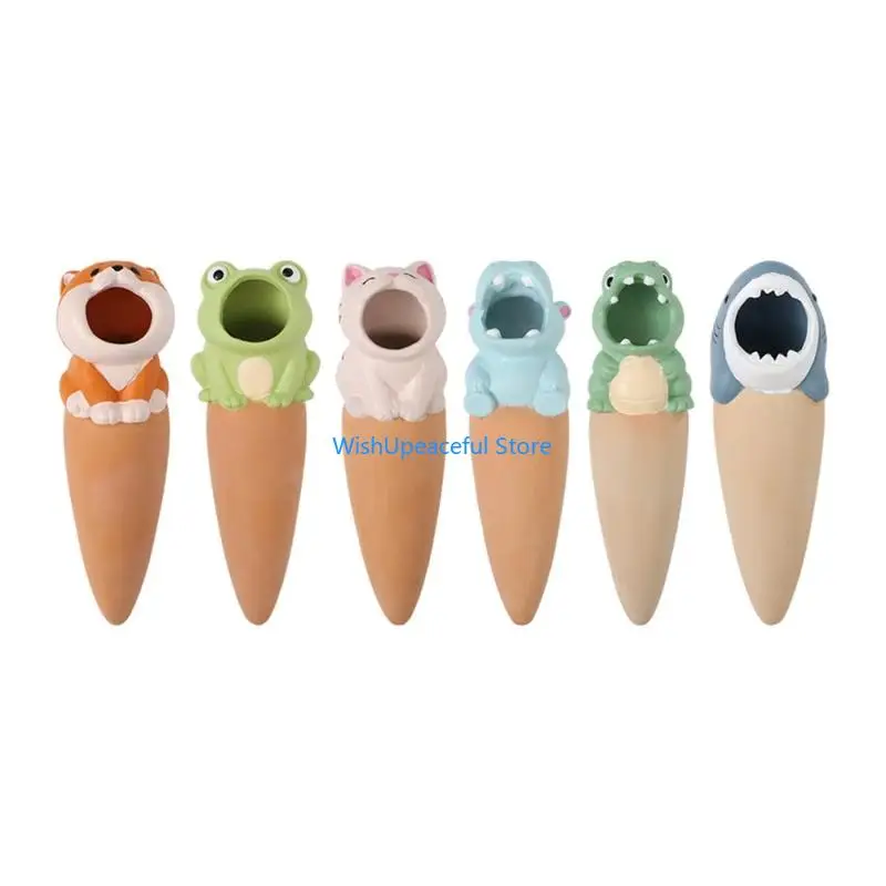 34YA Clay Pot Waterer Stakes Set of 6 for Busy Day Daily Use Indoors