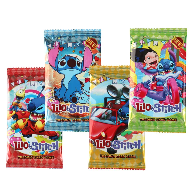 288Pcs/Box Disney Stitch Card Anime Collector Card Peripheral Gifts Toys