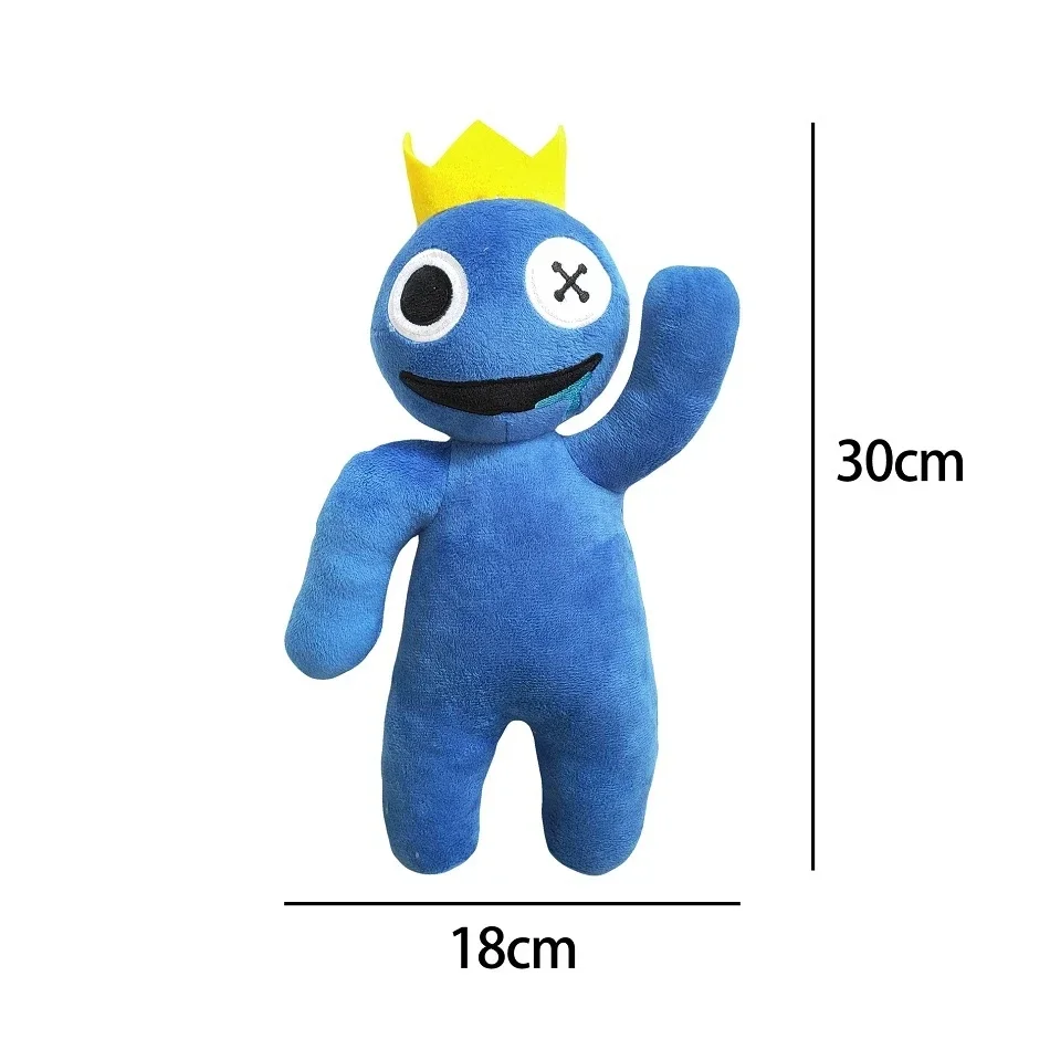 30 cm Regenbogen Vrienden Knuffels Animatie Monster Gevulde Pop Rol Cartoon Spel Marionet Speelgoed Voor Kinderen Kerstcadeaus