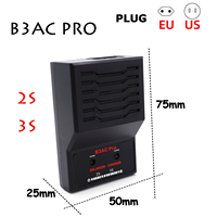 B3AC PRO Balance Charger 7.4V 11.1V 2S 3S 110-240V Compact Charger with EU/US Plug For RC Helicopter Car Boat Model Lipo Battery