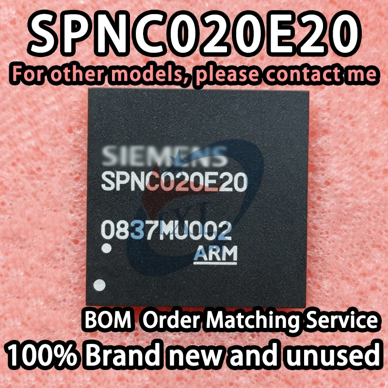 【100% Brand New】SPNC020E20 BGA Siemens ARM PROFINET IO Industrial Ethernet Communication ASIC Chip