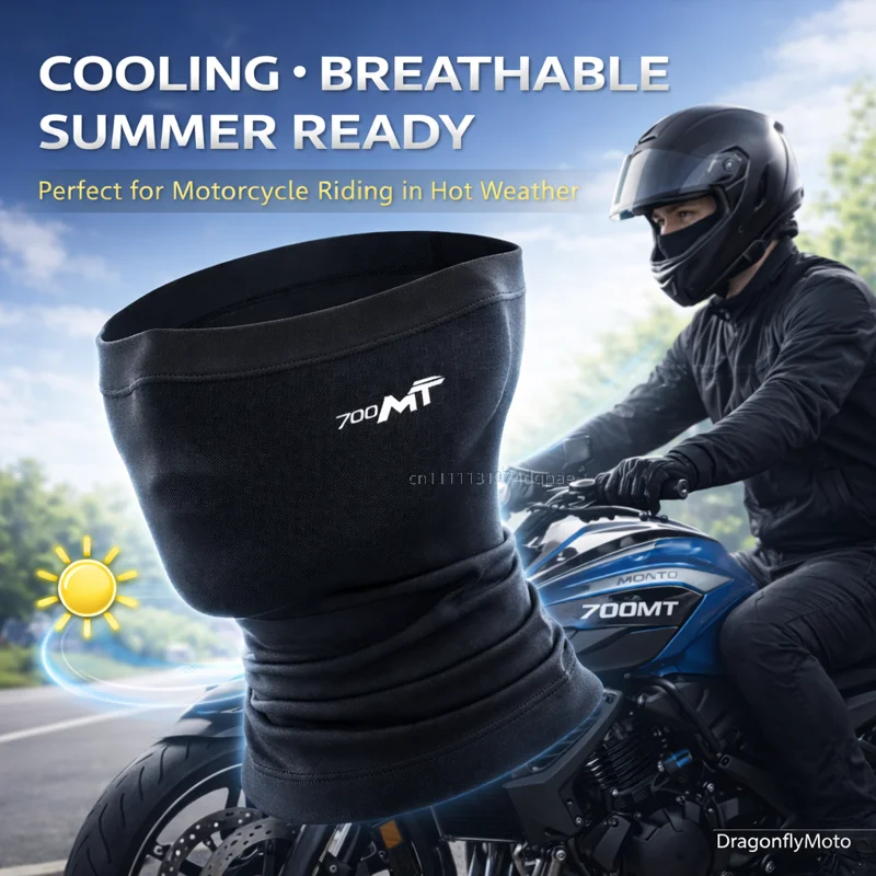 

For CF MOTO 700MT 700 MT Motorcycle Face Mask Summer Cooling Road Bicycle Balaclava Custom Logo
