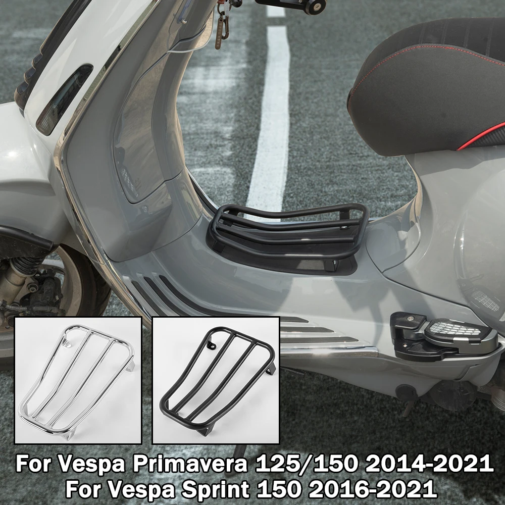 

Scooter Foot Pedal Holder for Vespa Sprint150 Primavera Spring 125/150 2014-2021 Motorcycle Rear Luggage Rack Bracket Carrier