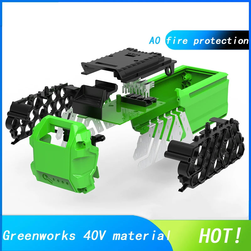 Caixa Plástica da Bateria do Li-íon Carregando a Placa de Circuito da Proteção Pwb para Greenworks 40v 40v G-max 29472 29462 20×18650