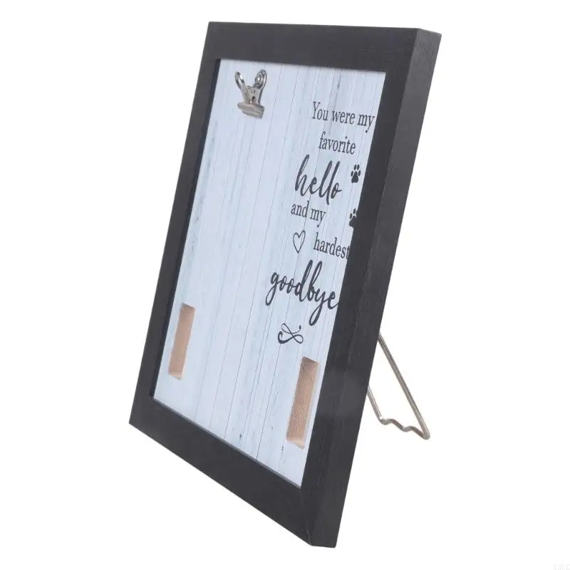 Memorials Picture Frame for Pet Remembrance for Dog Sympathy Gift Home Decors X3UC