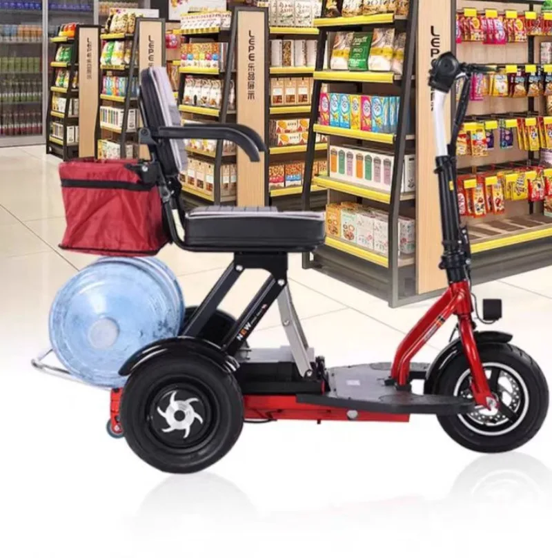 

Elderly Person Electric Scooter Folding Tricycle Electric Scooter Transportation Commercial Furniture Patinete Elétrico ZY40DDC