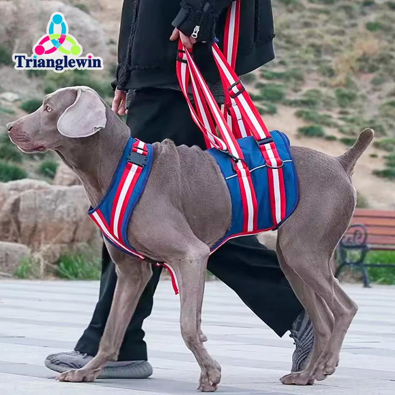 

Trianglewin Brand Design Pet Dog Rear Lift Harnesses High Quality Buddy Up Harness For Dogs Sling For Back Legs Lift harnesses