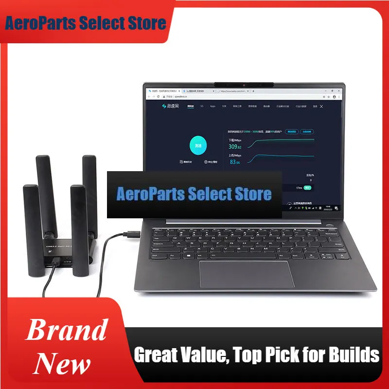 AeroPartsWaveshare USB TO M.2 Key B 5G DONGLE For SIM8202/SIM8262/RM520/RM530