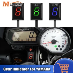 Motorcycle Gear Indicator For YAMAHA YZF-R6 R1 TDM900 XJ6 FZ6 Fazer FZS1000 Fazer Gear Display Ecu Direct Mount 6 Level Display