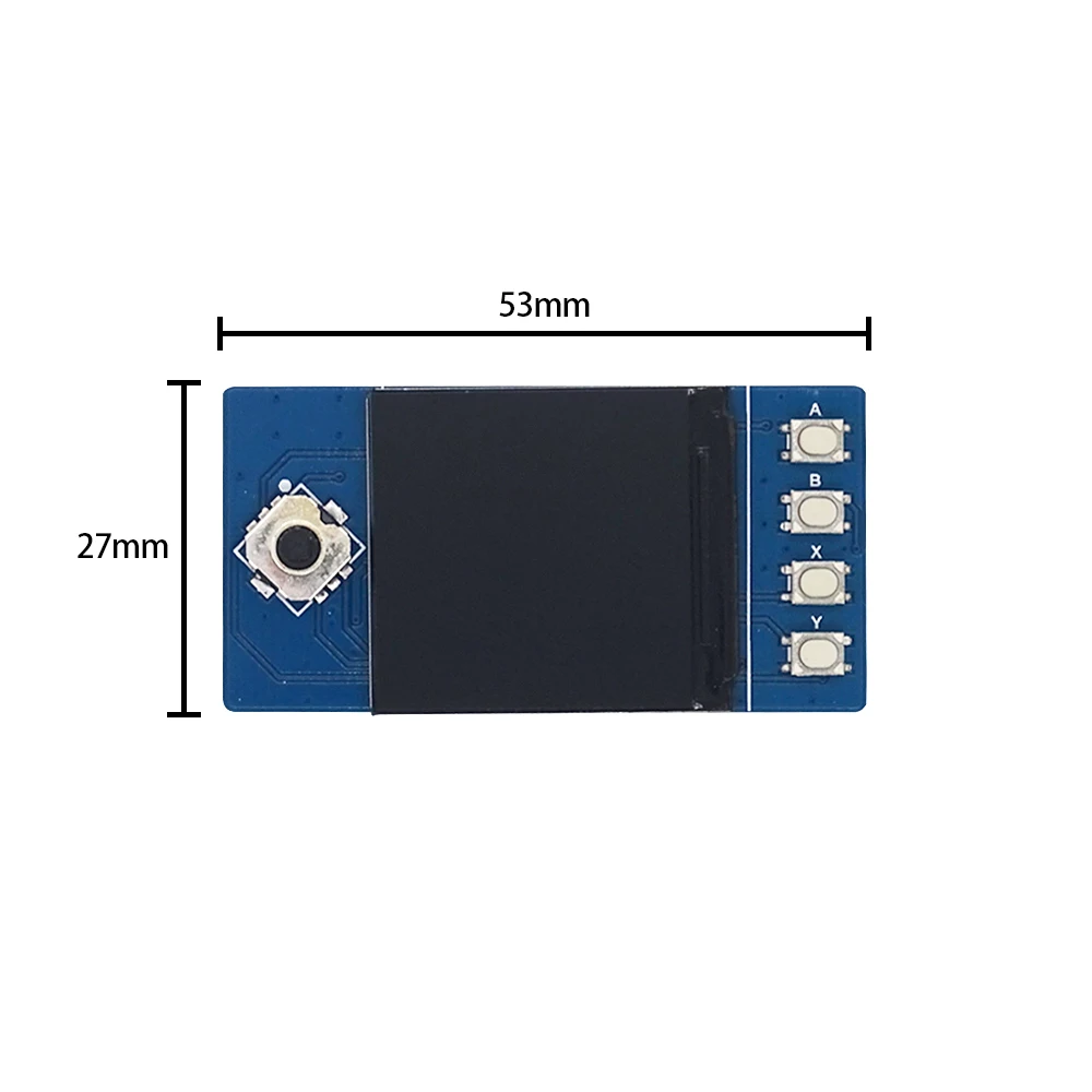 โมดูลจอแสดงผล LCD ขนาด1.3นิ้วสำหรับ Raspberry Pi Pico สี65K RGB ความละเอียด240 × 240อินเตอร์เฟซ SPI ไดรเวอร์ ST7789แบบฝัง