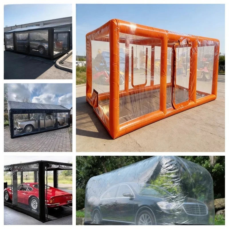 Car Wash Inflatable Tent Portable Auto Clean Maintenance Shop Plaza Workshop Global Distributors Trade Partners