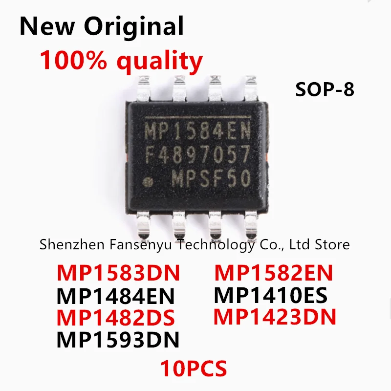 (10 ชิ้น) 100% ใหม่ MP1584EN MP1484EN MP1482DS MP1423DN MP1410ES MP1582EN MP1583DN MP1593DN sop8