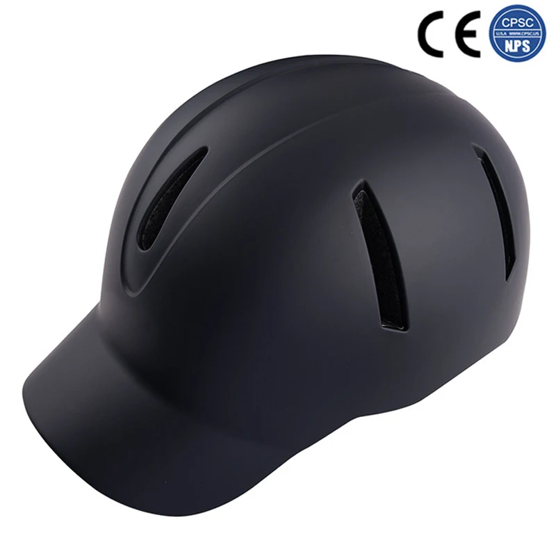 

Personalized baseball cap style motorcycle helmet riding skateboard roller skating outdoor sports helmet unisex with S-V logo