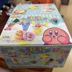 8pcs/set New Anime Kirby Twinkle Sweets Time Kawaii PVC Miniature scene Model Toys collection Ornaments Gifts