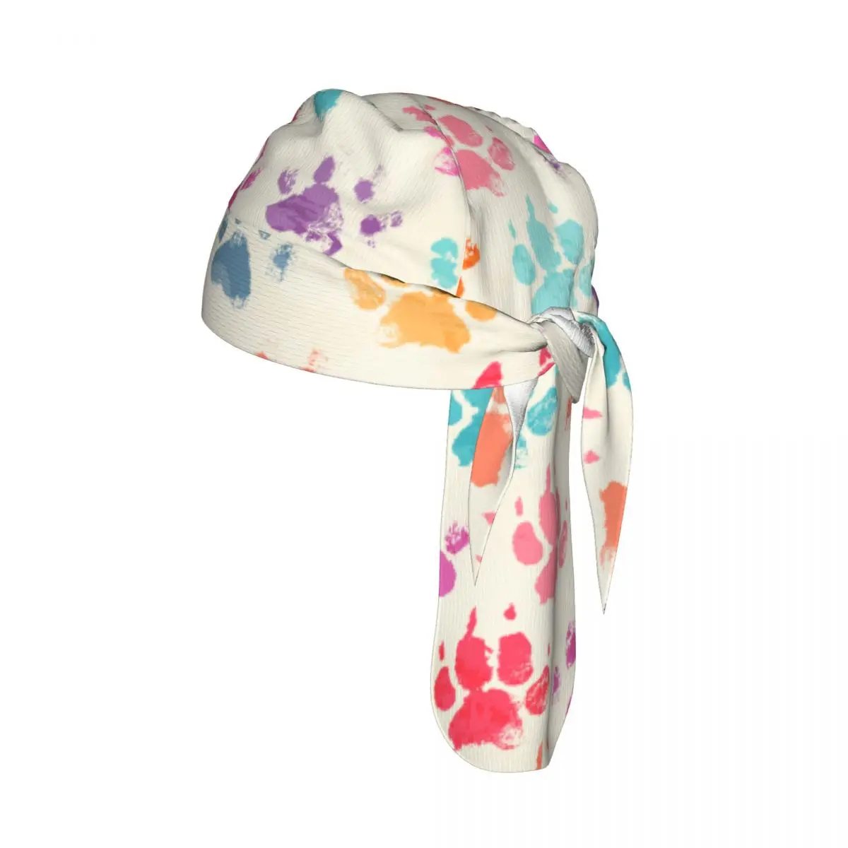 

Colorful Dogs Paws Sport Running Hiking Sunscreen Hood Headwear Cycling Cap Quick Dry Pirate Hat