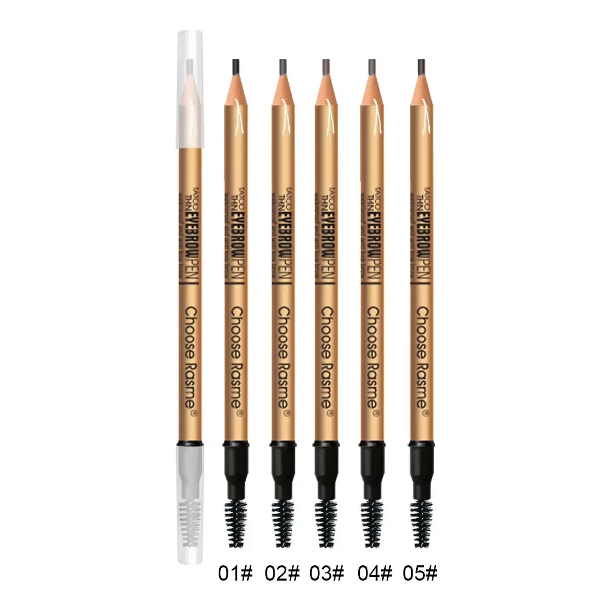 Nieuwe professionele microblading potlood permanente wenkbrauwpotlood tattoo waterdichte kunst tint make-up wenkbrauw pen versterkers cosmetische