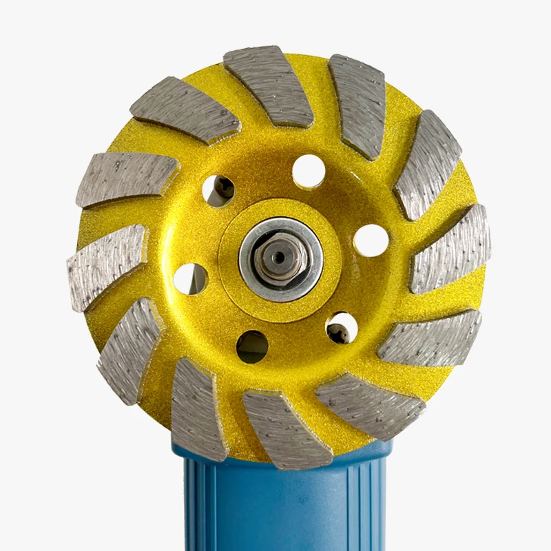 Diamond Sand Polishing Sheet Concrete Wall Cement Floor Marble Polishing Artifact Corner Grinding Machine Grinding Disc