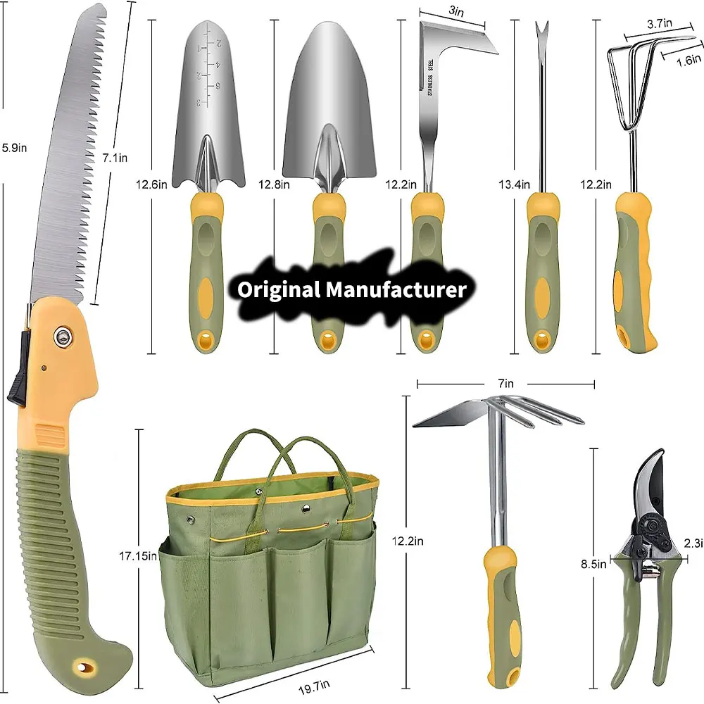 Professional Hot Selling Grinder Power Electrical High Quality Planting Garden Tool Set Shovel Hoe Rake Hand With Watering